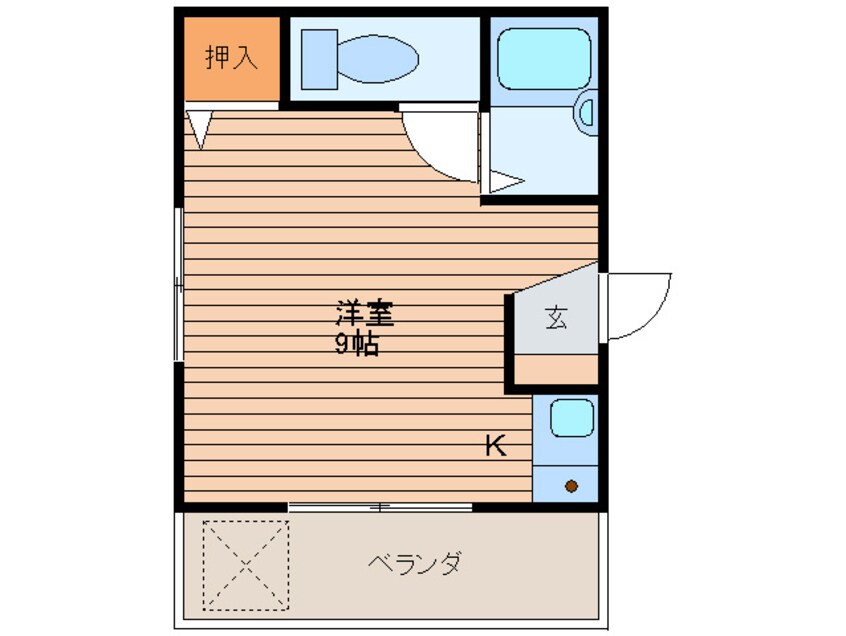 間取図 第３城西ビル