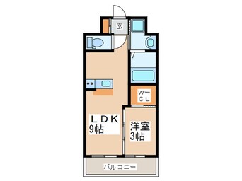 間取図 LIFE　FIELD二日市駅前