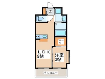 間取図 LIFE　FIELD二日市駅前