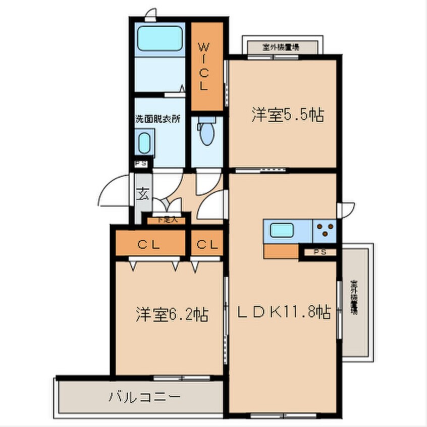 間取図 トミーガーデン