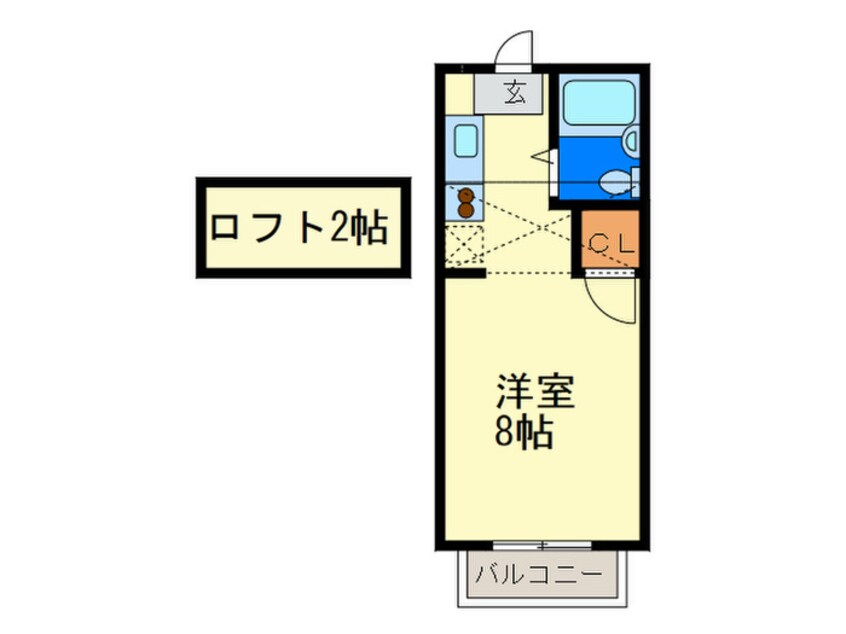 間取図 ハイツタオ