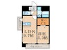 THE SQUARE Central Residence 1LDKの間取り