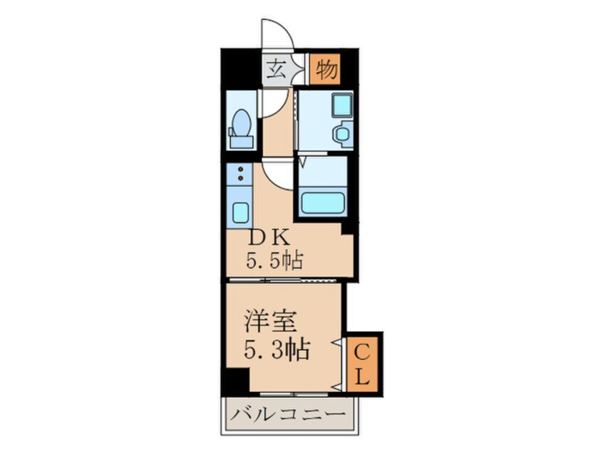 間取図 THE SQUARE Central Residence