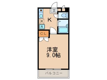 間取図 カーム松香台