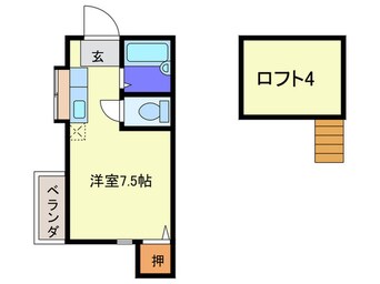 間取図 エレガンテ天神南