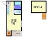 エレガンテ天神南 1Rの間取り