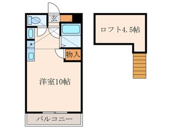 間取図 オリエンタル朝日ヶ丘（408）