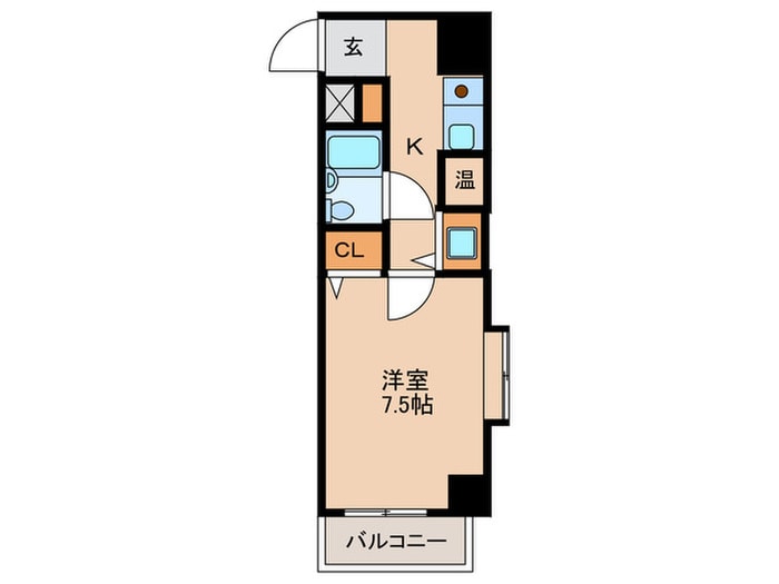 間取り図 FAN六本松