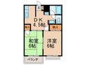 エルディム八尋の間取図