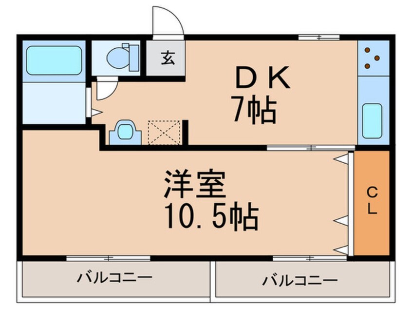 間取図 冨士ビル