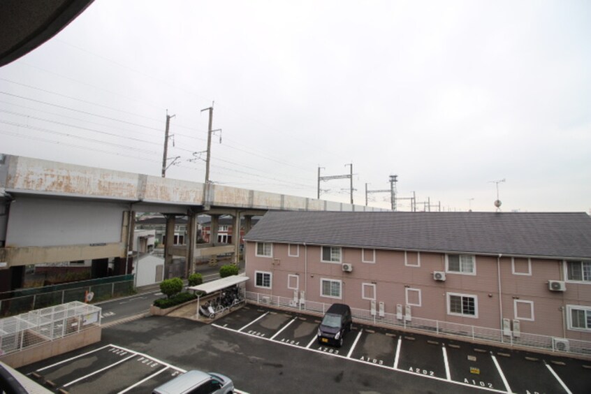 室内からの展望 エスポワ－ル２１