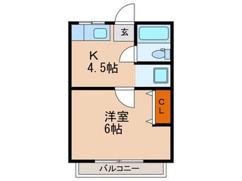 間取図 レピュートジュン