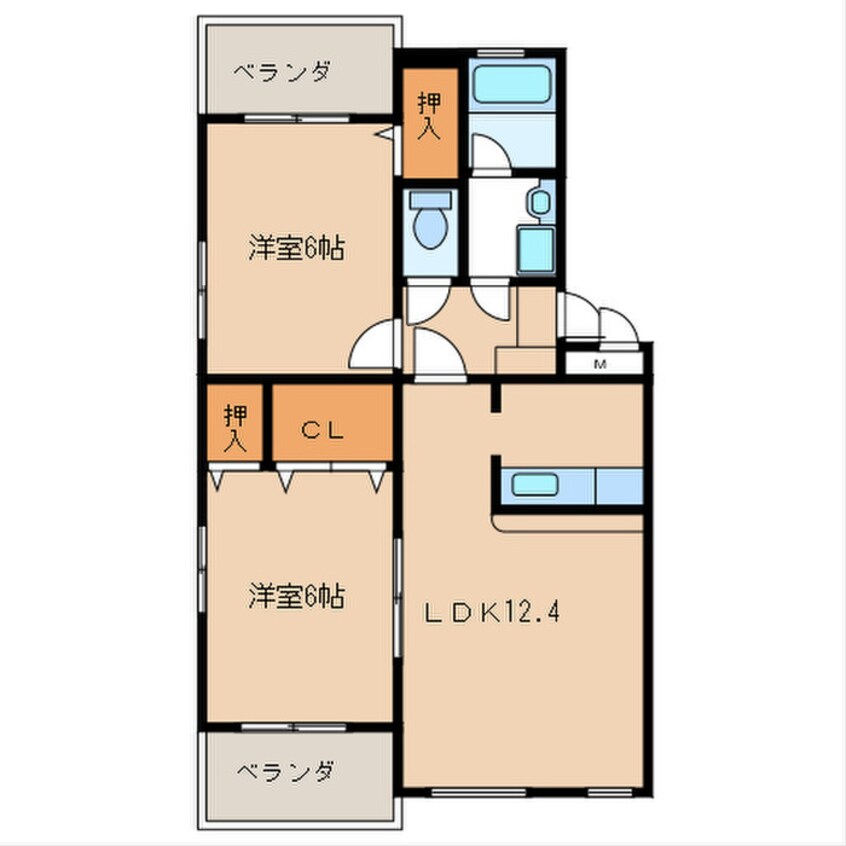 間取図 グリーンステージ中井