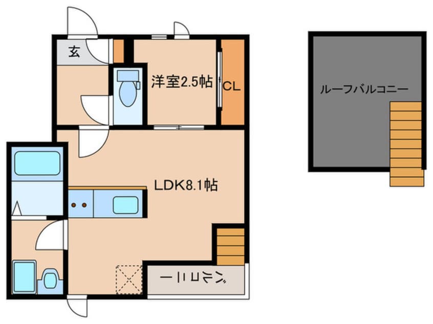 間取図 GRANDTIC　香椎