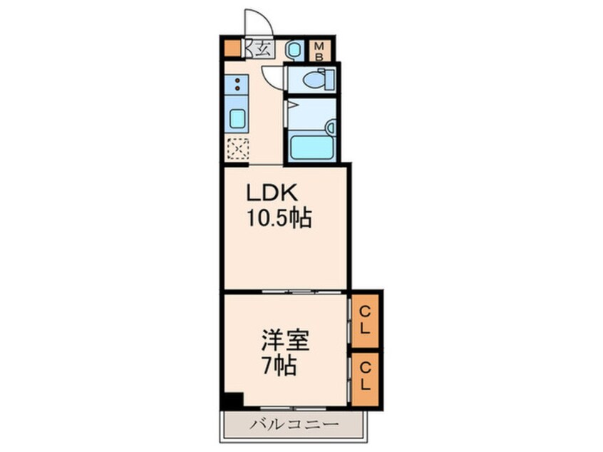 間取図 コンフォルト1