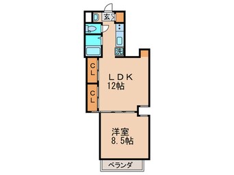 間取図 コンフォルト1