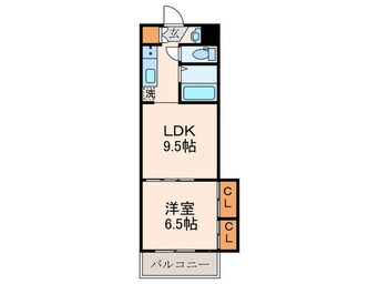 間取図 コンフォルト1