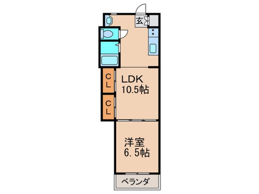 間取図 コンフォルト1