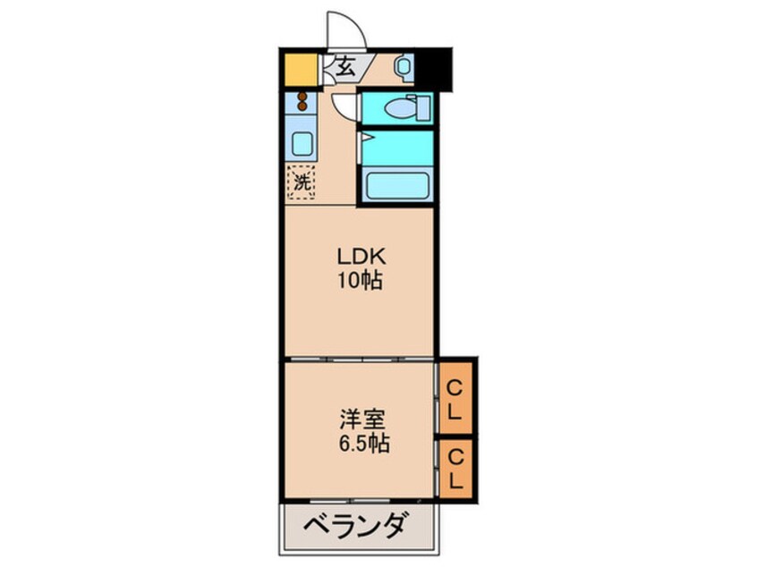 間取図 コンフォルト1