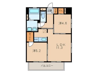 間取図 門司ポロニア弐番館