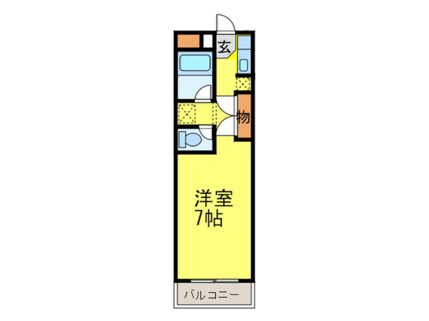 間取図 エクセル大橋