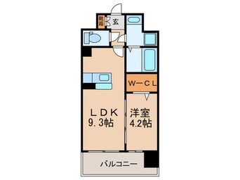 間取図 モダンパラッツォ博多ｒｉｖａⅠ