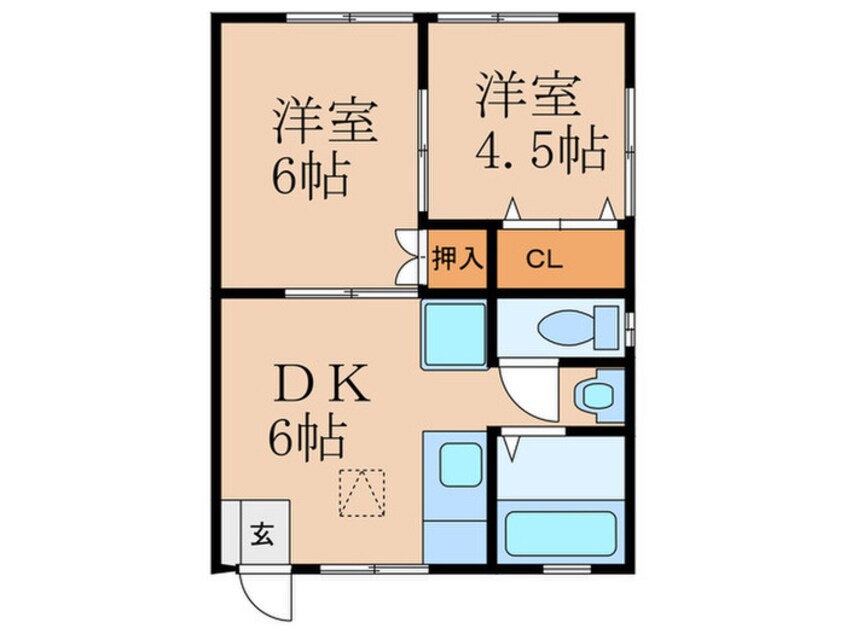 間取図 井上ハイツ