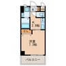 ERIOS COURT 香春口 1Kの間取り
