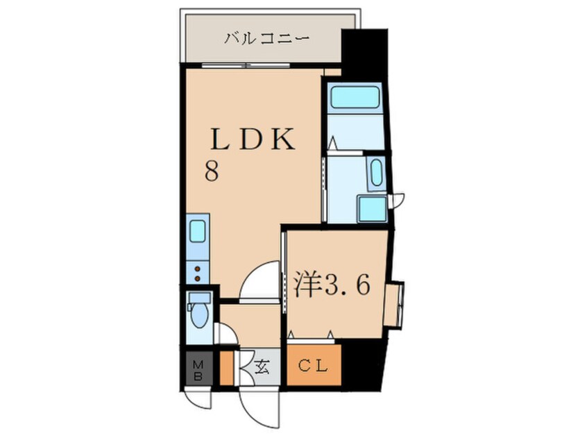 間取図 ERIOS COURT 香春口