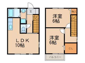 間取図 ソレイユ白山