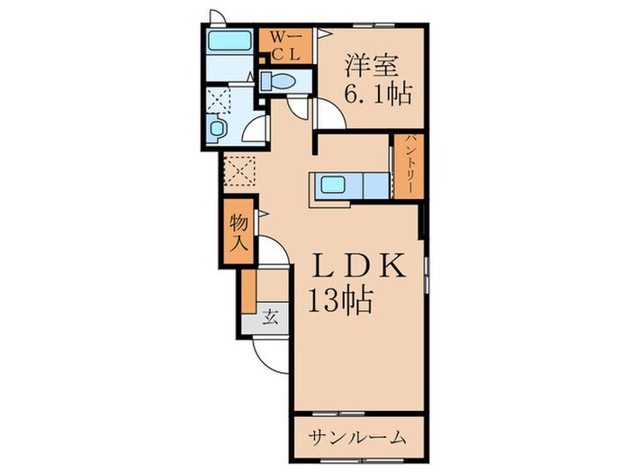 間取り図 ラフレシール