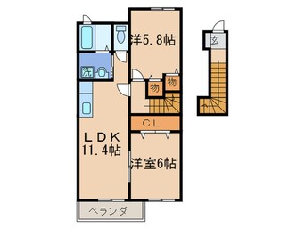 間取図 レイクサイド遠賀