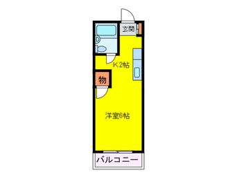 間取図 オークヒルズ大橋