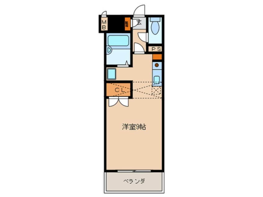 間取図 リリーフ城西