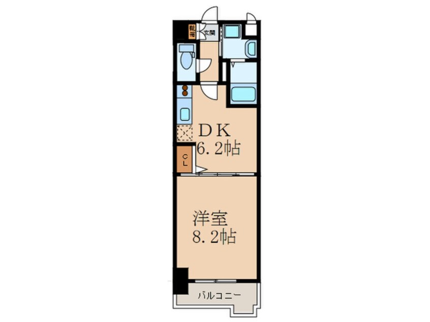 間取図 エヴァ－グリ－ン０