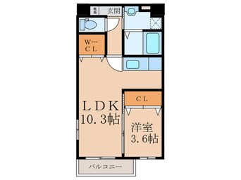 間取図 ラ・プア・マウイ