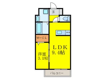 間取図 LIFEFIELD春日公園前