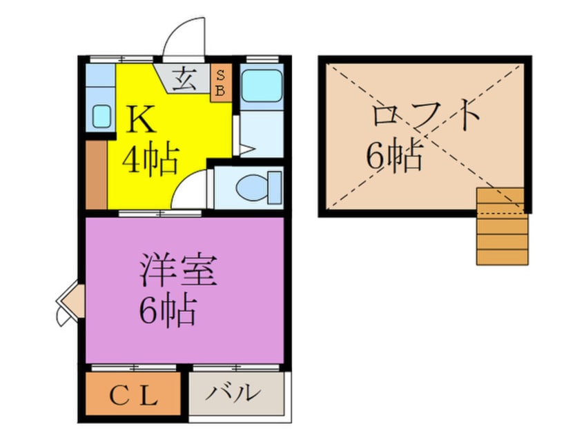 間取図 ビクトリー光町