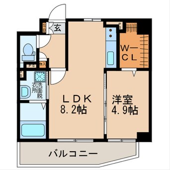 間取図 セントヴィラ大濠Ⅱ