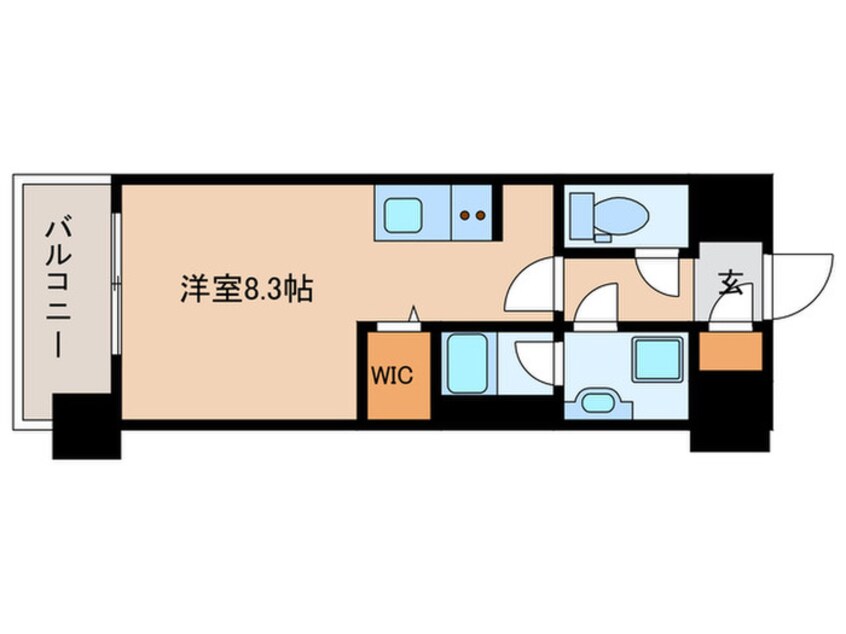 間取図 LANDIC PREMIUM O115(208)