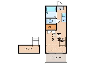 間取図 チェリーハイツＡ棟