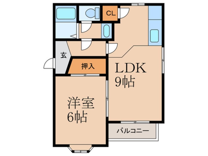 間取図 プロスパ５
