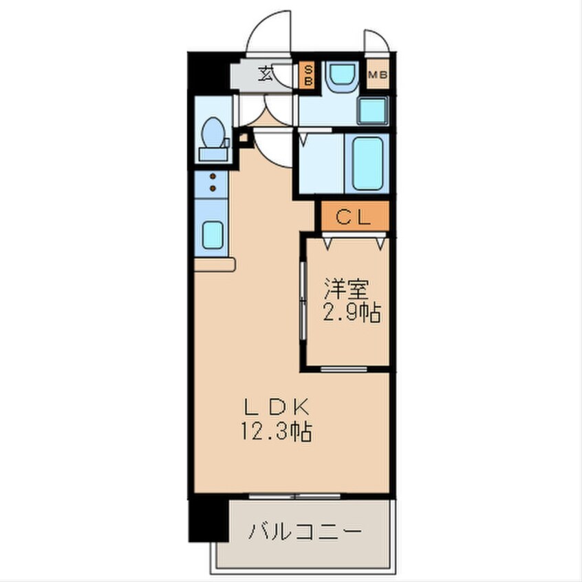 間取図 リュシオール レジデンス