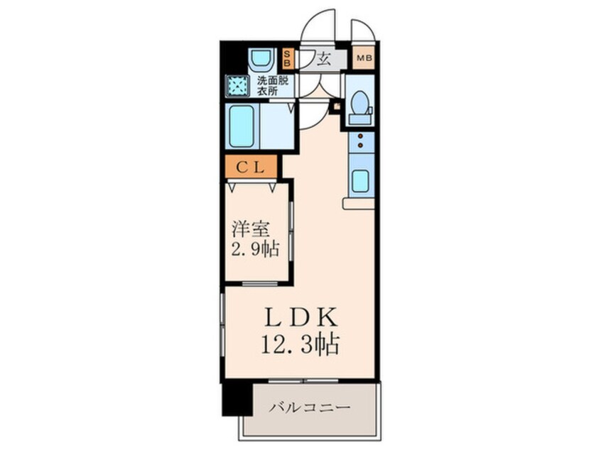 間取図 リュシオール レジデンス