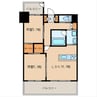 ＬＵＣＩＳ高宮 2LDKの間取り