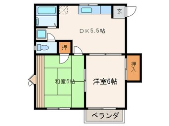 間取図 レジデンス今宿シーサイドＢ棟