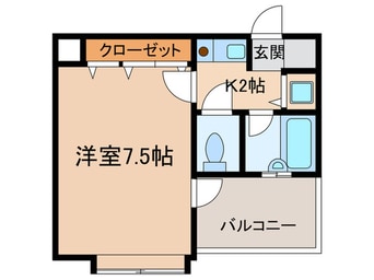 間取図 Ｋステーションプラザ姪浜