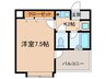 Ｋステーションプラザ姪浜 1Kの間取り