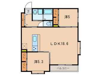 間取図 フォルツァ ドット ミユ