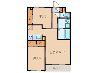 間取図 フォルツァ ドット ミユ